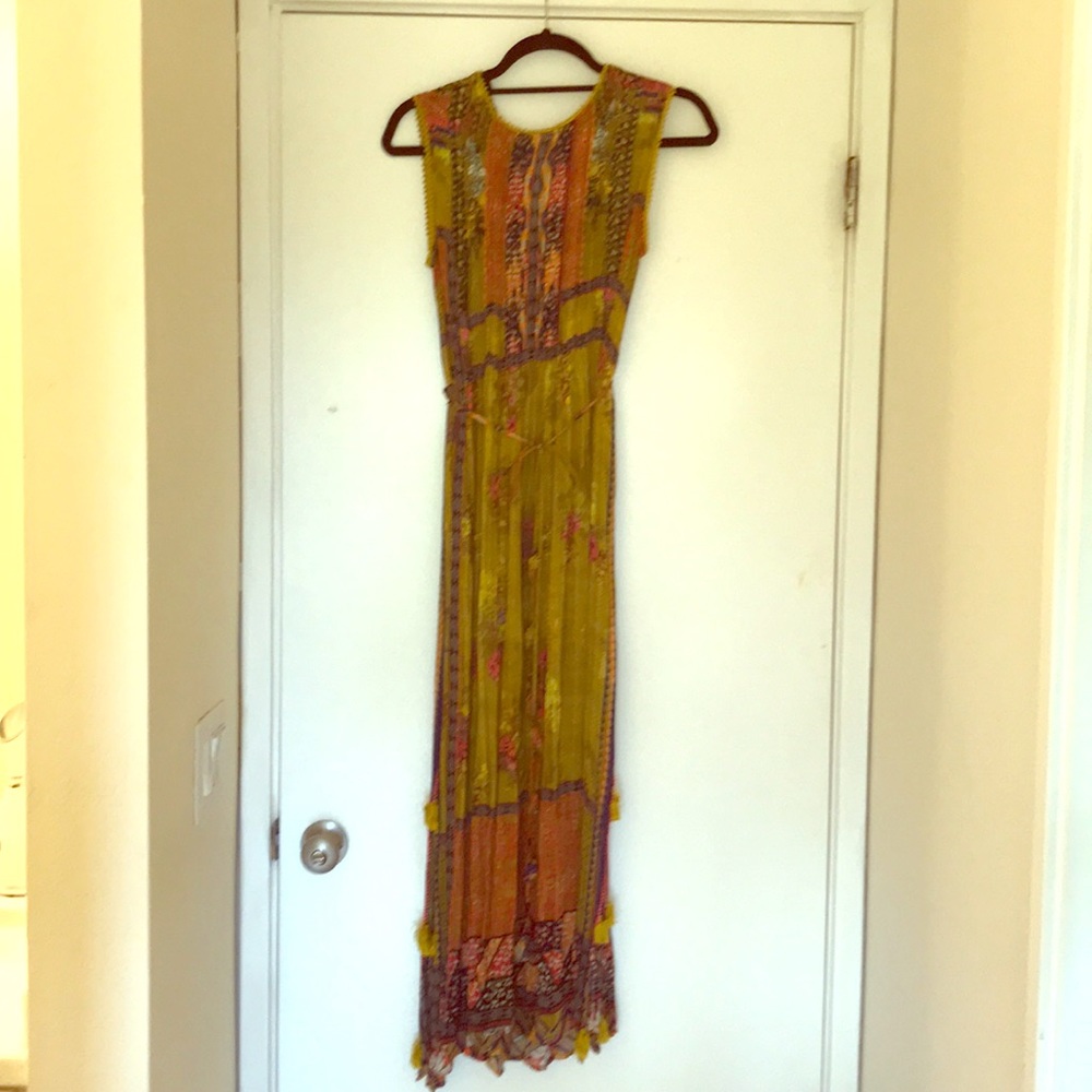 Pleating Long Dress for Fall Season